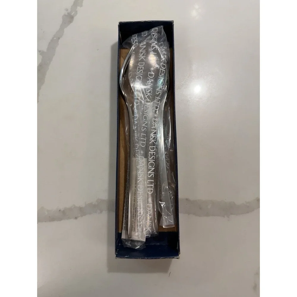 Dansk Lot Of 4 Piece Vintage Odin Silverware Salad Fork Knife Spoon Spreader